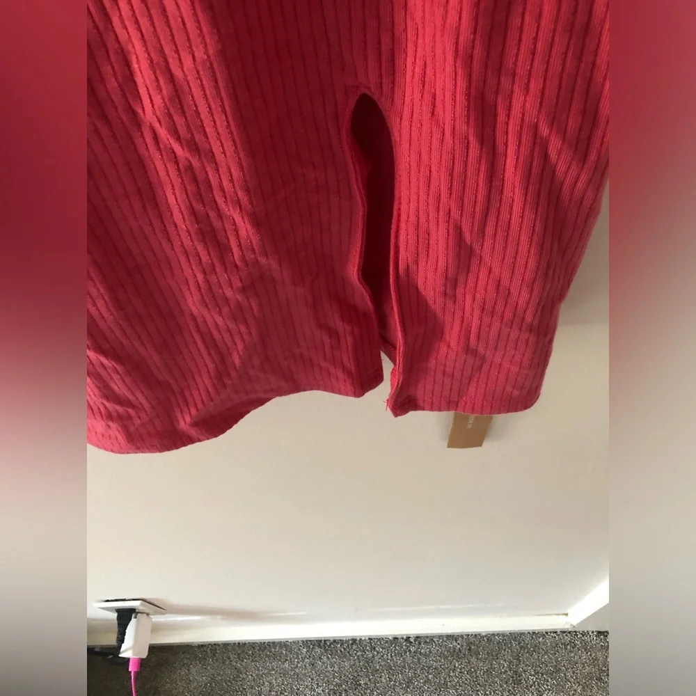 NWT Reformation Skyler Knit Sleeveless Mini Dress in Snapdragon Pink Size Small - Picture 9 of 13